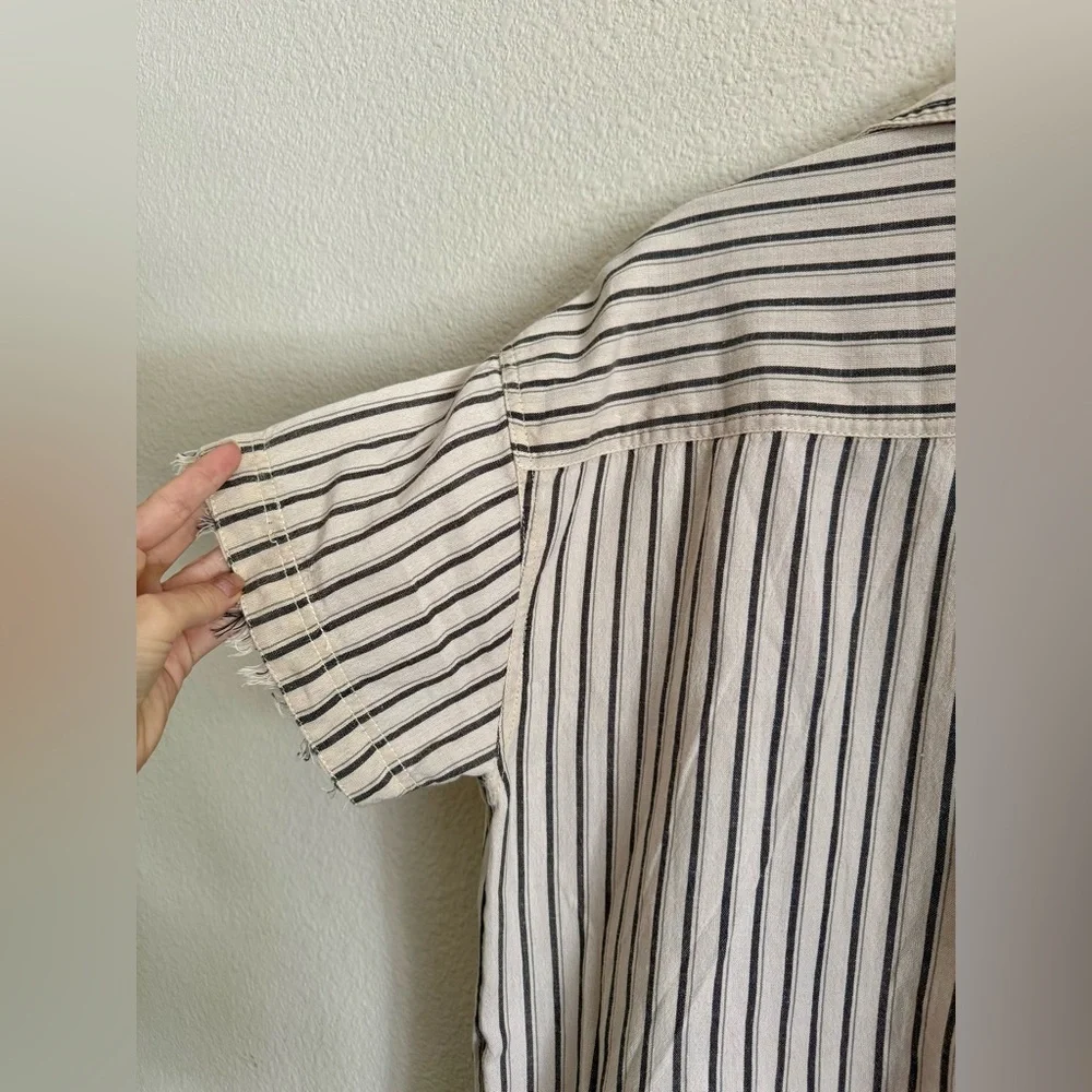 FREE PEOPLE We The Free Women's Christopher Linen Shirt XS NWOT - Picture 10 of 14